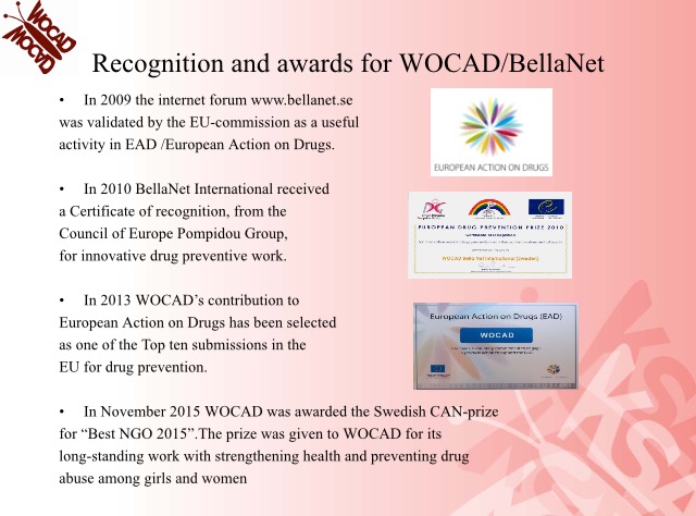 Awards WOCAD BellaNet
