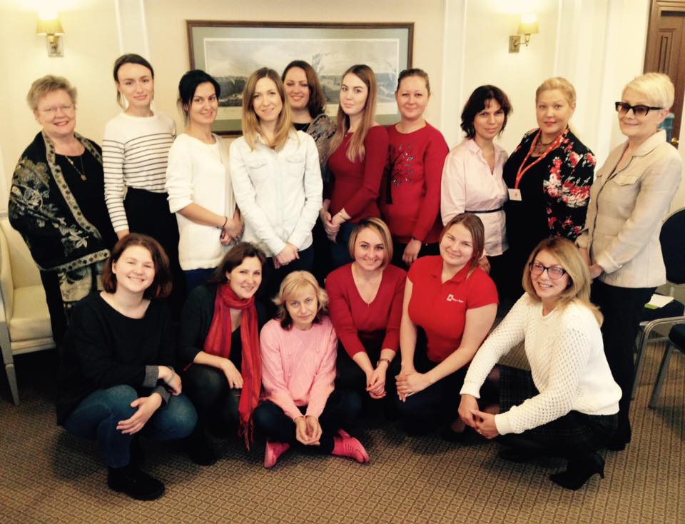 Gruppbild St Petersburg nov 2017