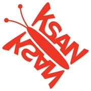 KSAN logga fjäril