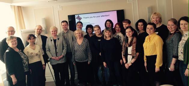 St Petersburg gruppbild april 2017